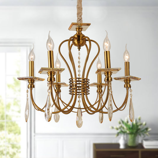 Bronze Metal Chandelier