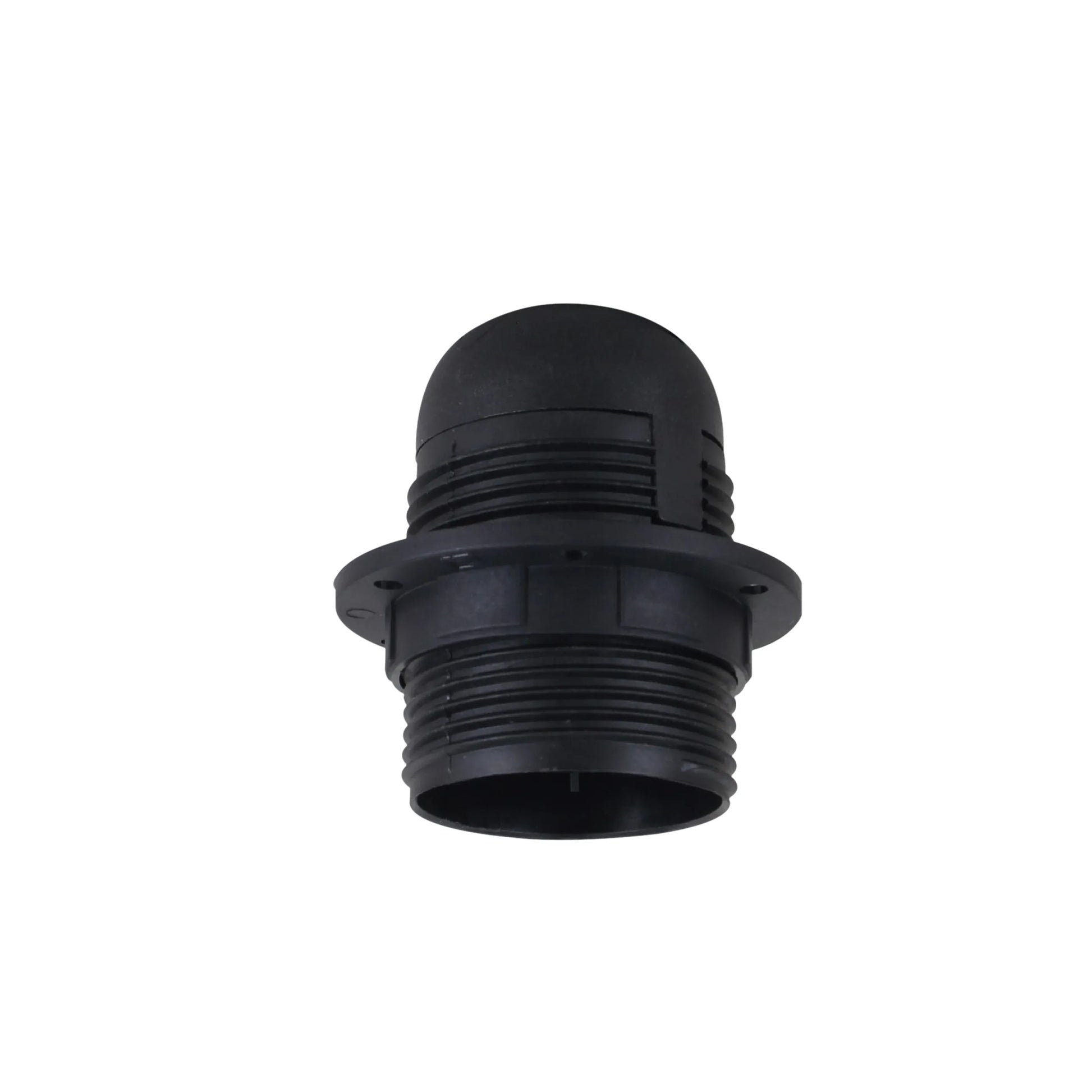 E27 Light Bulb,Pendant Socket Holder Edison Screw Black Plastic Lamp holder~4363