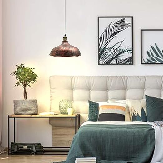 Style Industrial Pendant Light Vintage Barn Hanging Pendant Lighting~1954