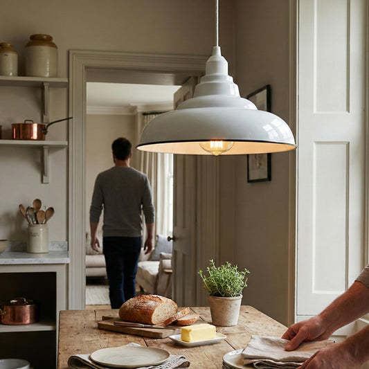 kitchen brass light black