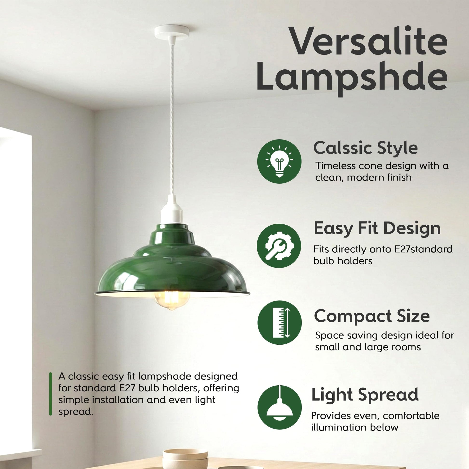 light shade black brass pendan