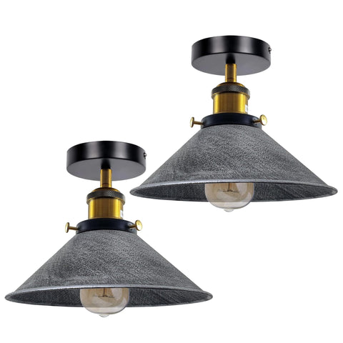 2 Pack Flush Mount Ceiling Light Lighting ~6259