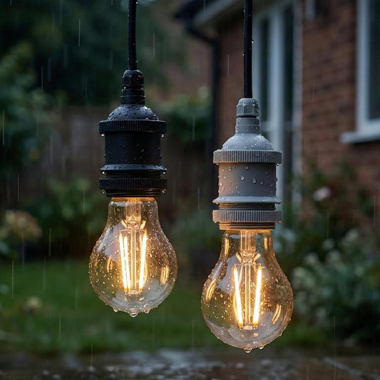 IP44 Rainproof Outdoor E27 Lamp Holder ~6560