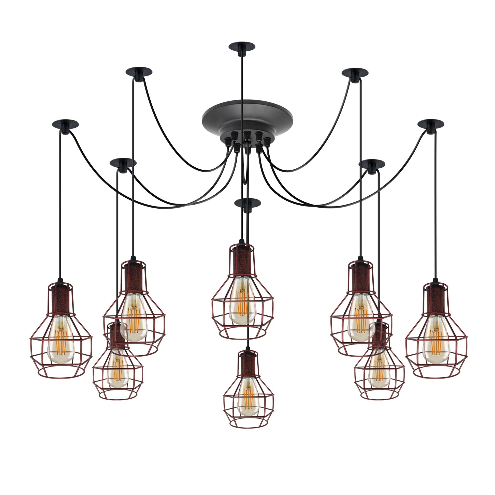 ceiling geometric lampshade