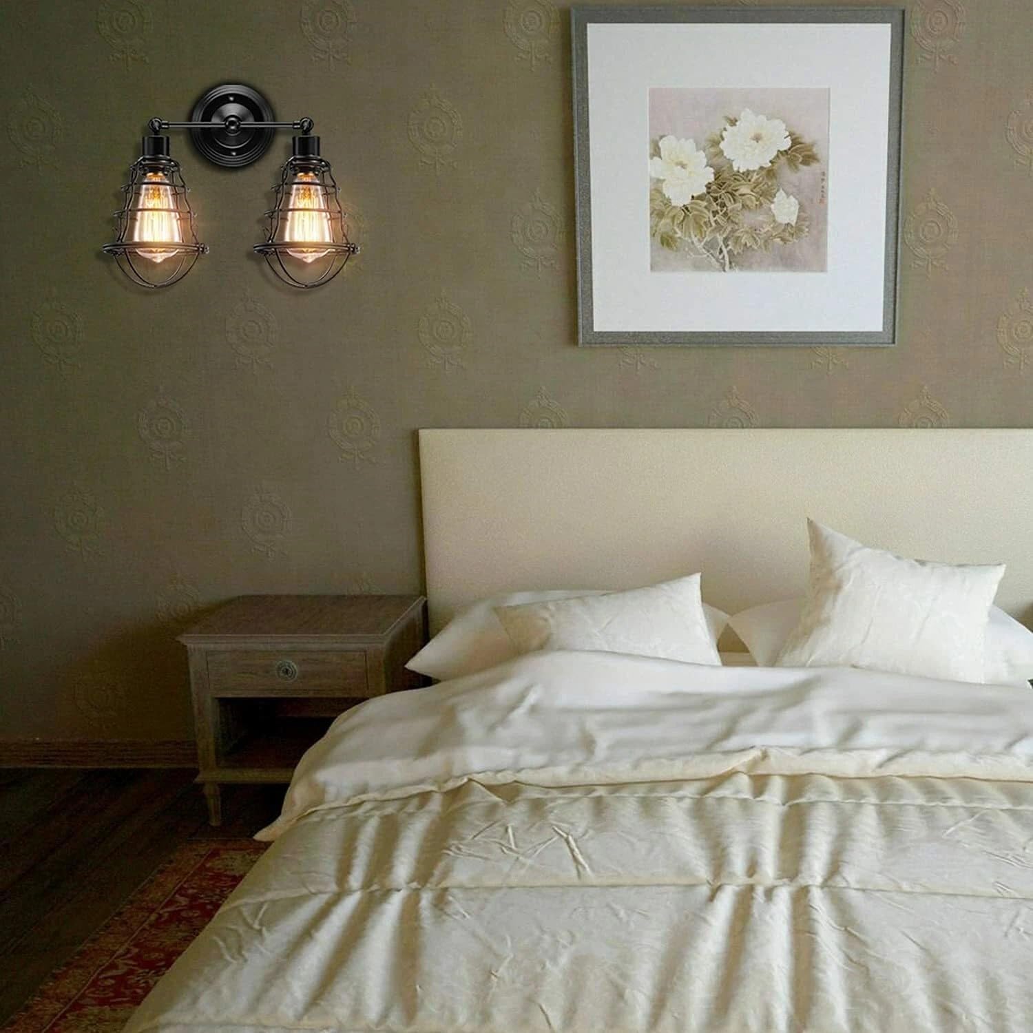 lamp industrial plug wall
