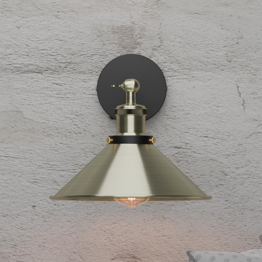 wall brass lights living light