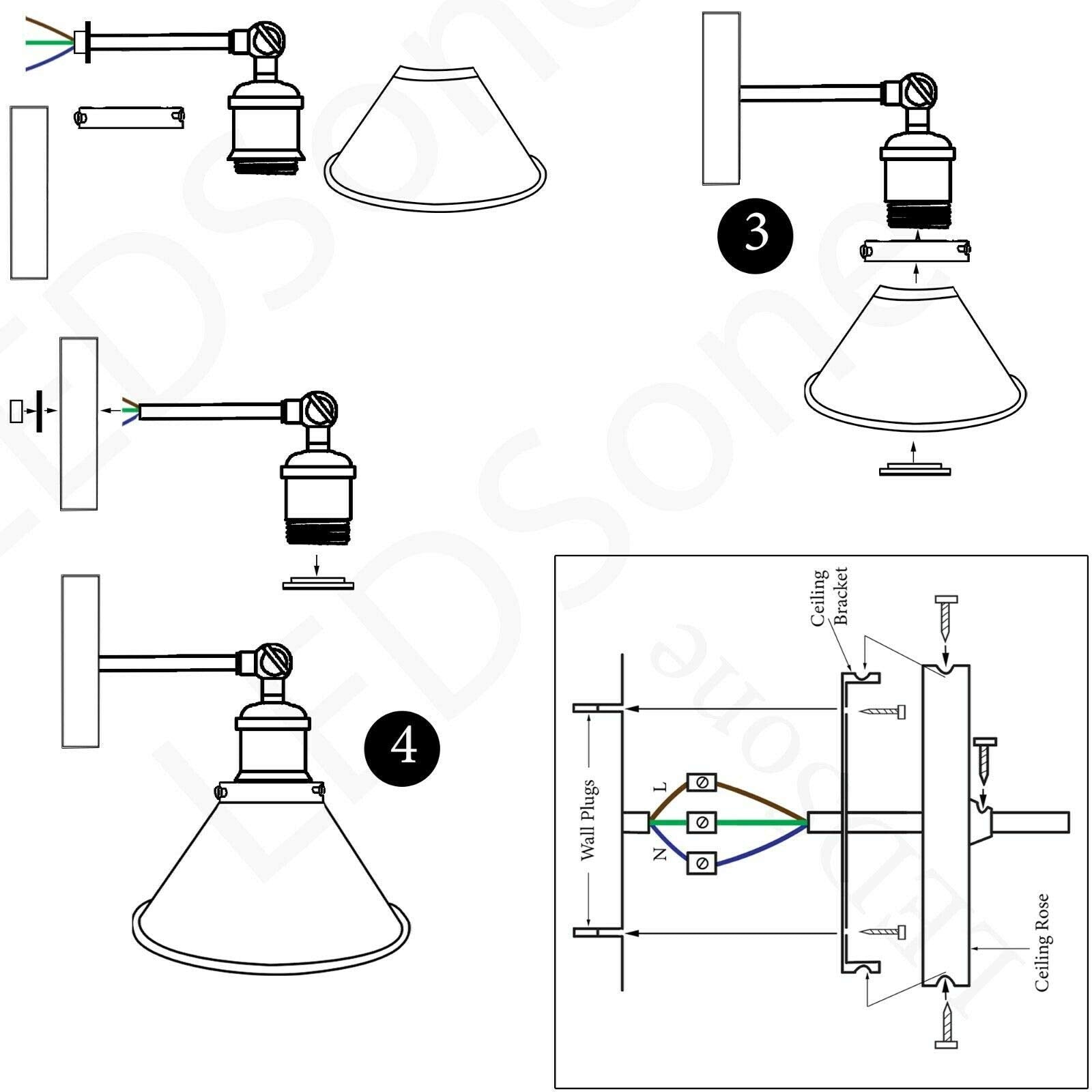 wall vintage for lights room