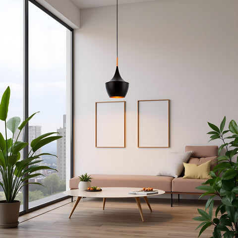 Black Pendant Ceiling Light Fittings ~6488