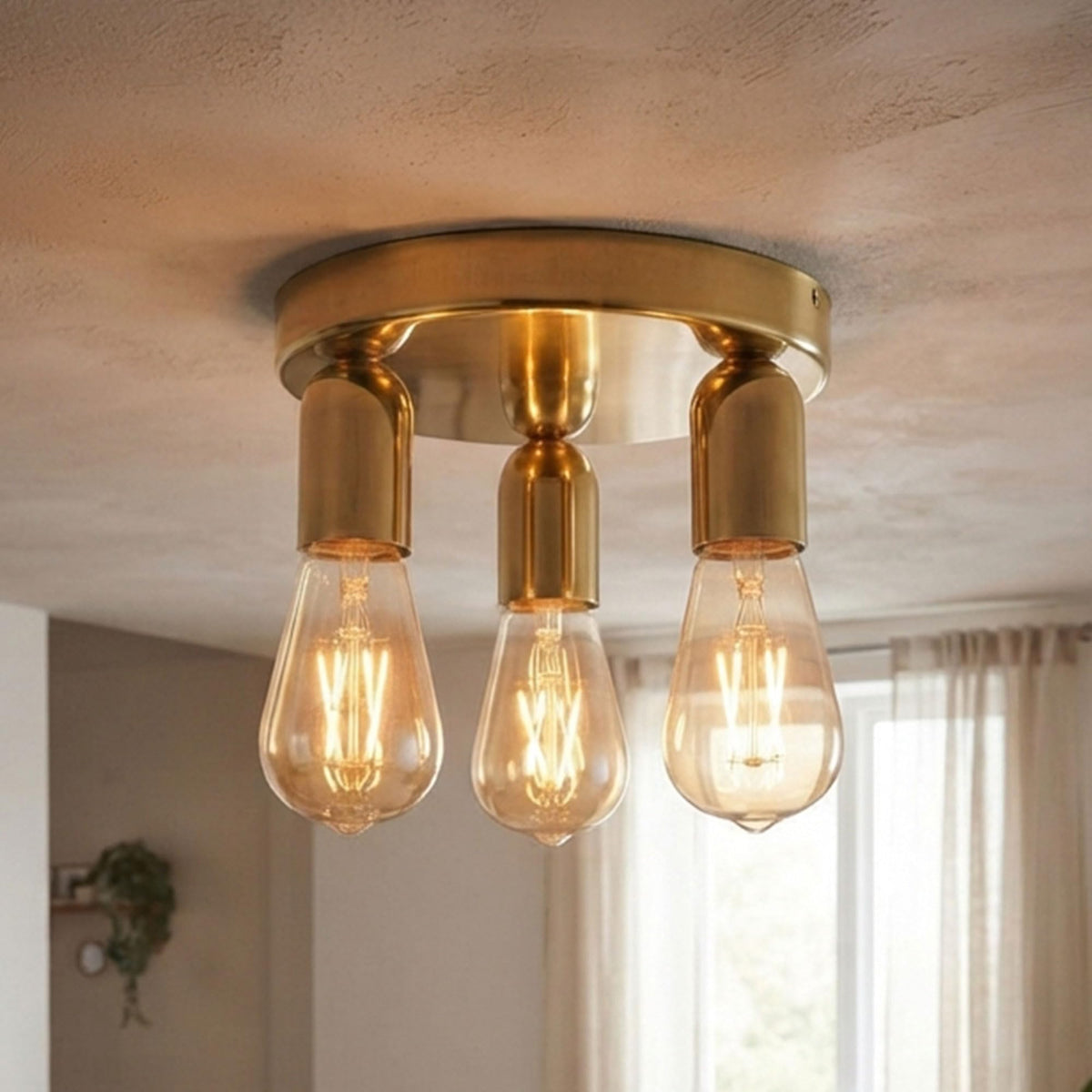 bedroom vintage flush ceiling