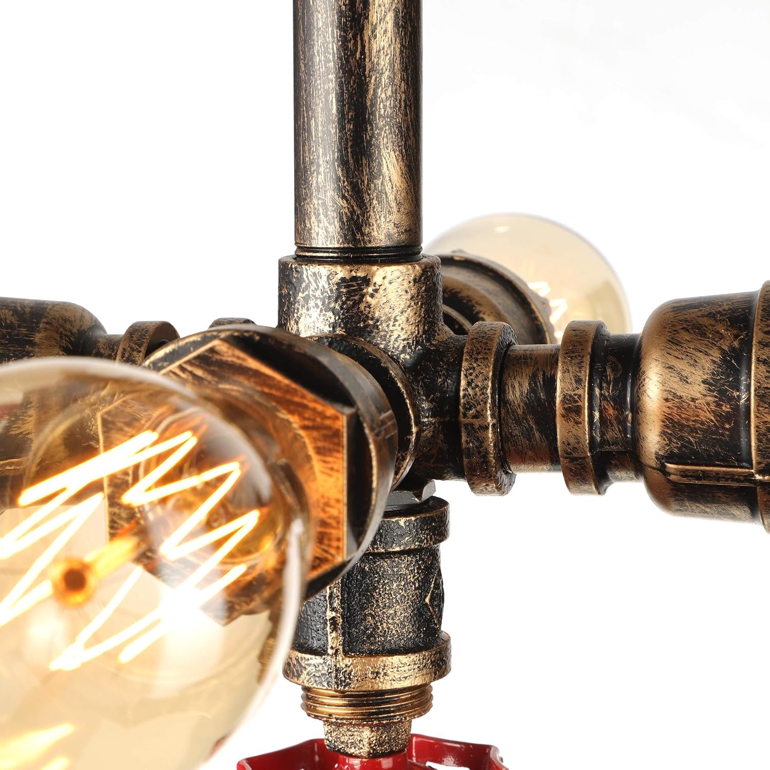 lights star bar wood retro