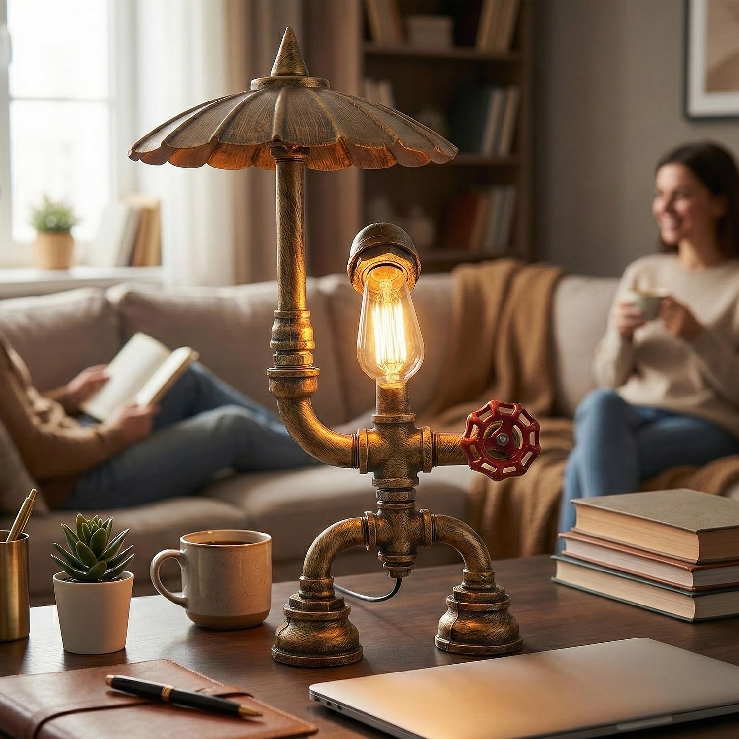 table quirky lamp retro lighti