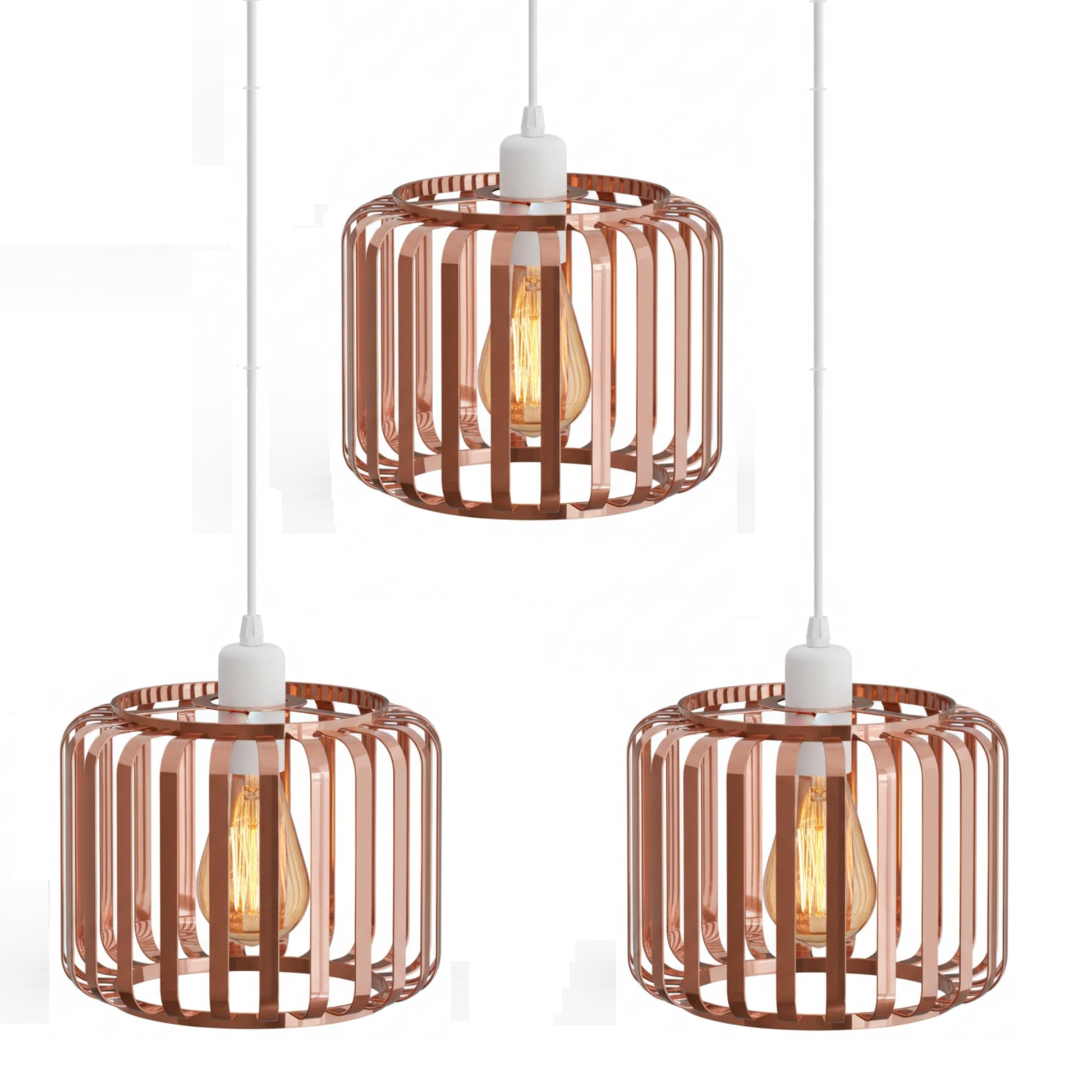 industrial lamp pendant copper