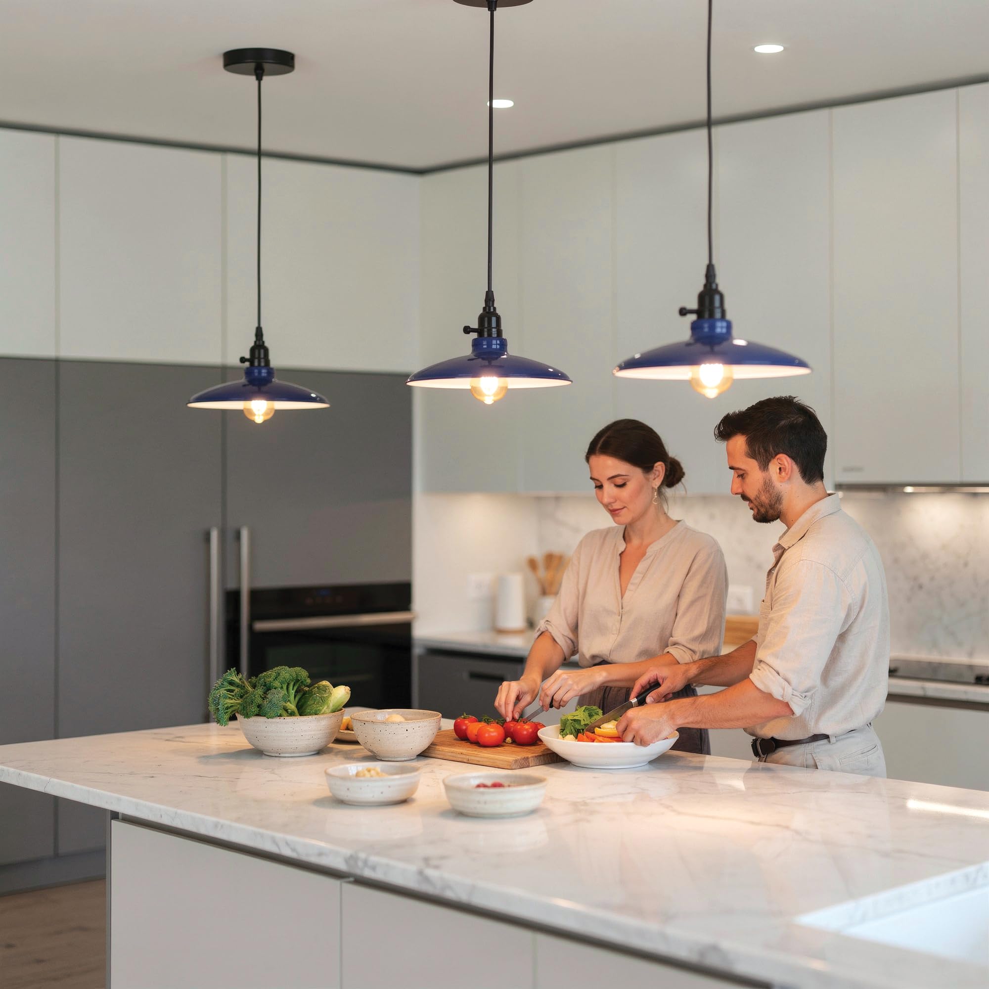 Pendant Light with Inner On-Off Switch