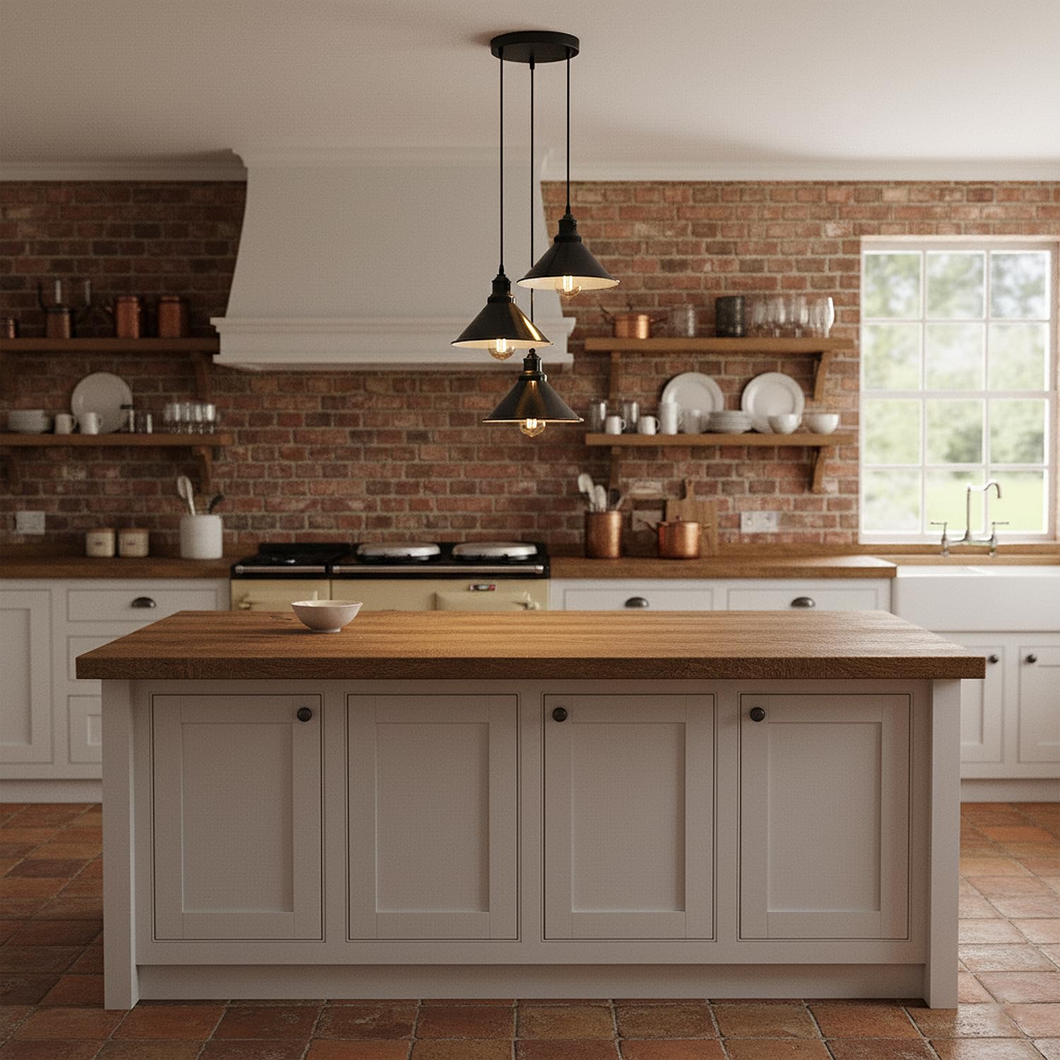 industrial hanging light vinta