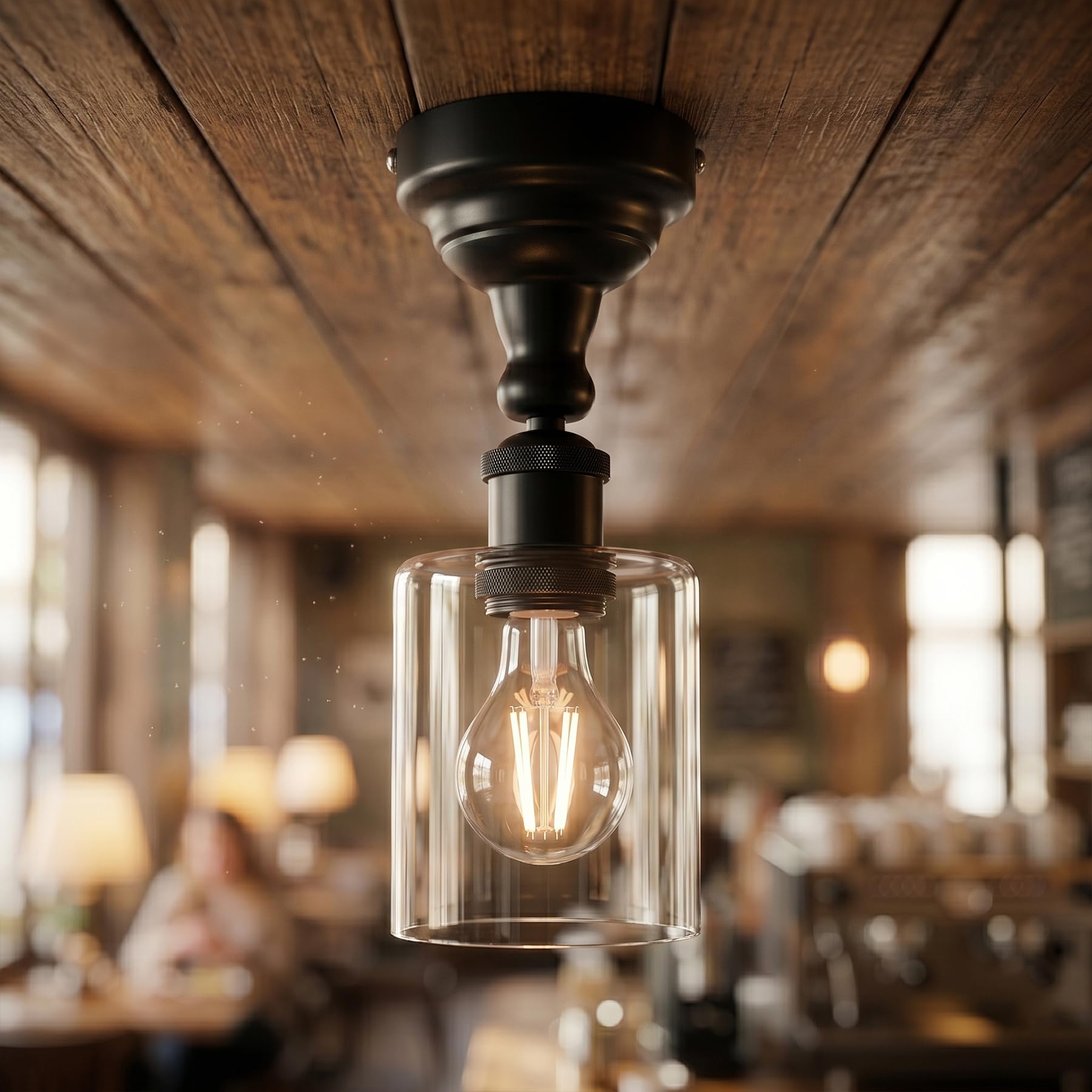 shade pendant flush ceiling