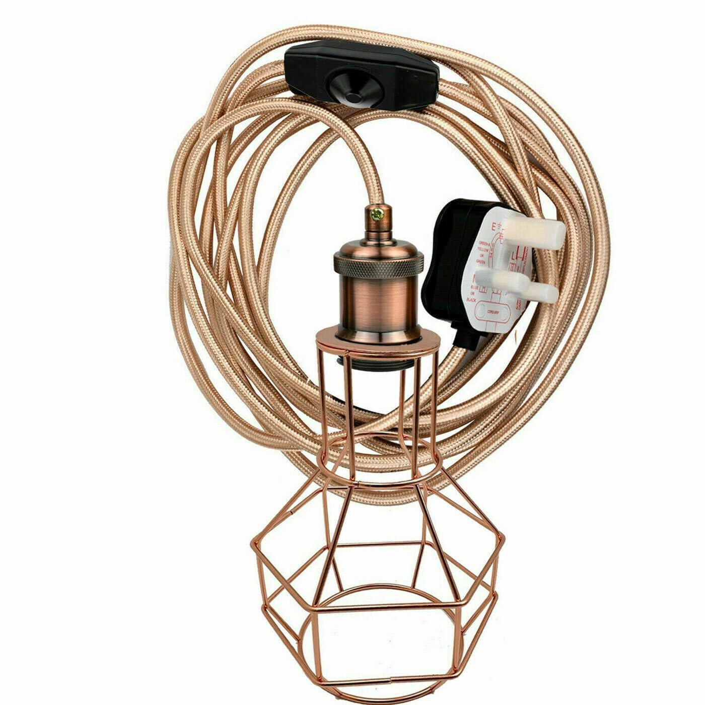 plug light led with pendant