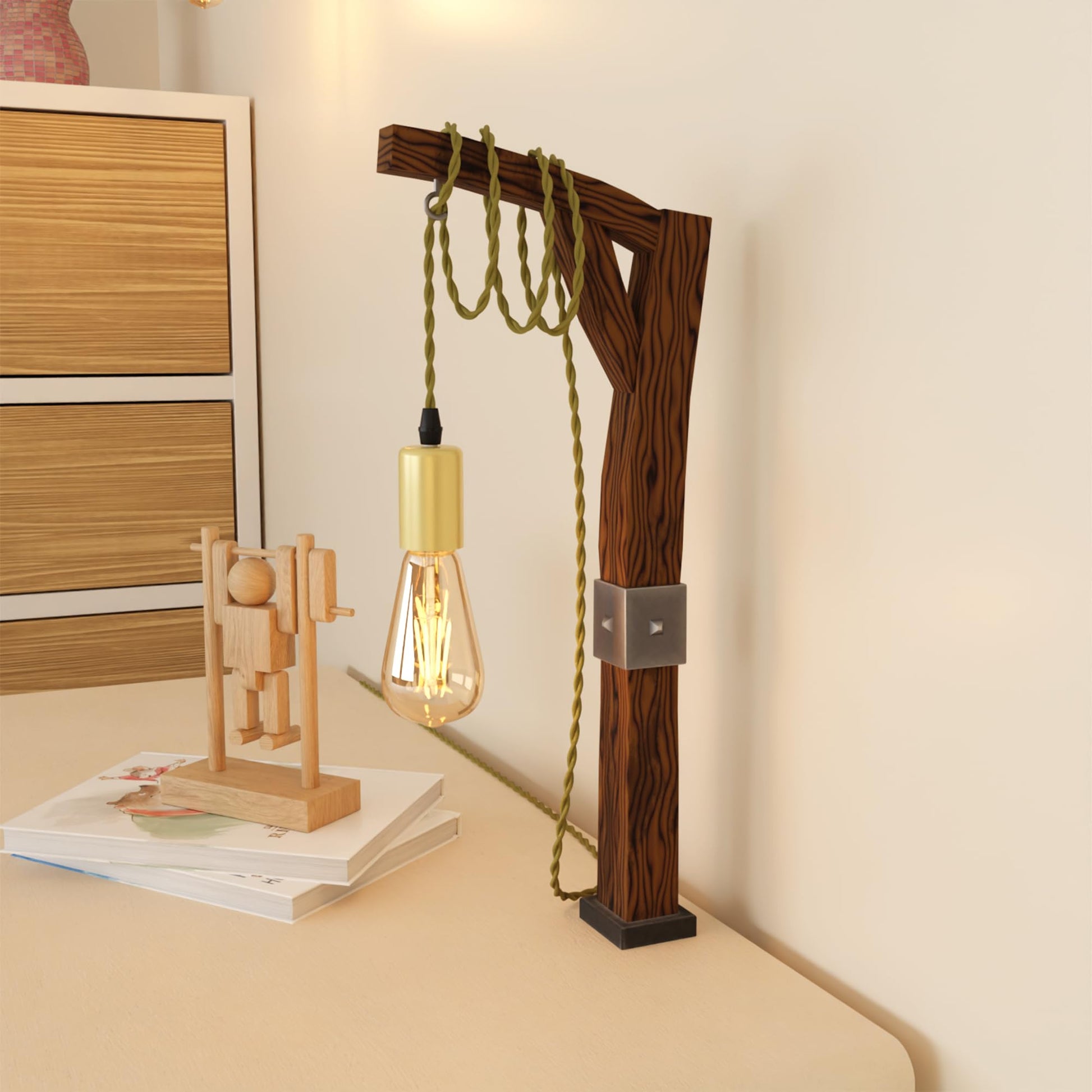 cable retro de corde vintage