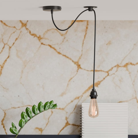 LEDSone Industrial Pendant Light | 2M Adjustable Cable E27 ~6219