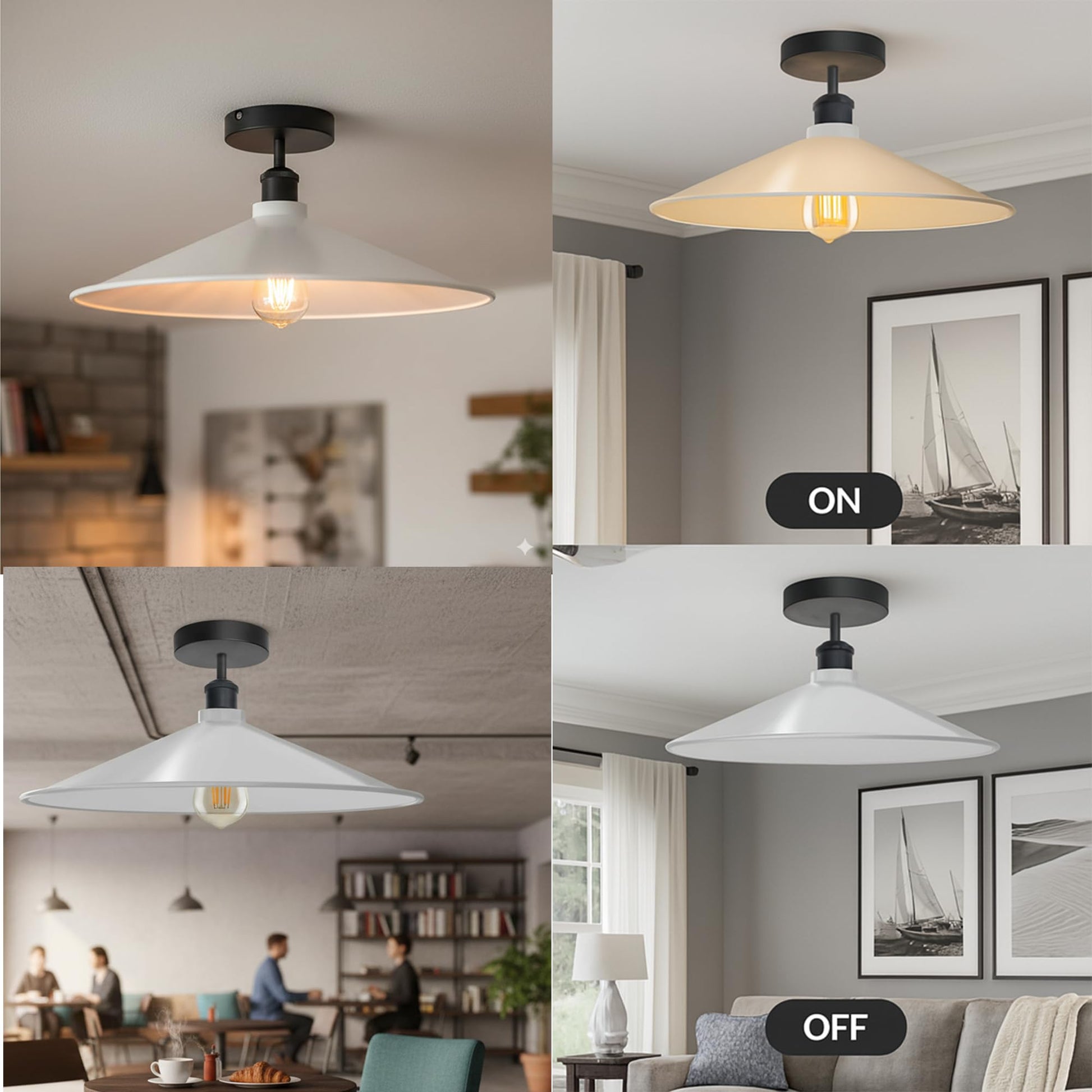 ceiling fixures dining corrido