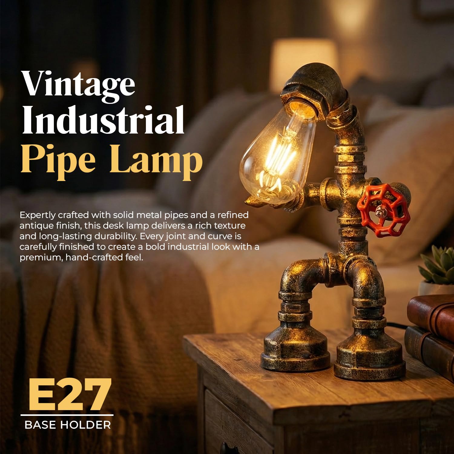 table retro lamp quirky lighti