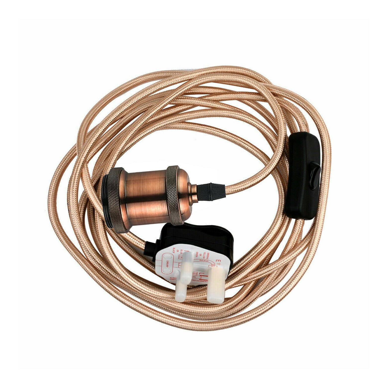 plug light led with pendant