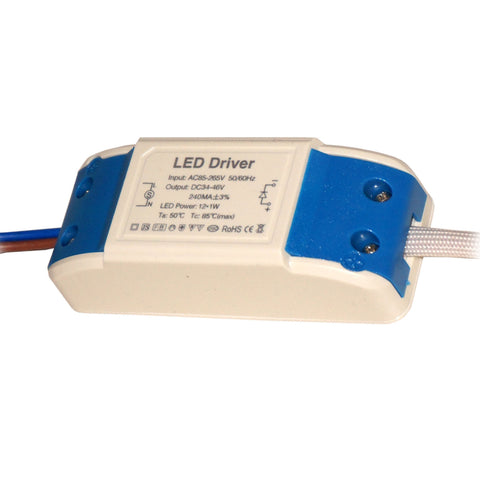 LED Driver DC 12W 34-46V Constant Current Low Voltage LED Transformer ~ 3320