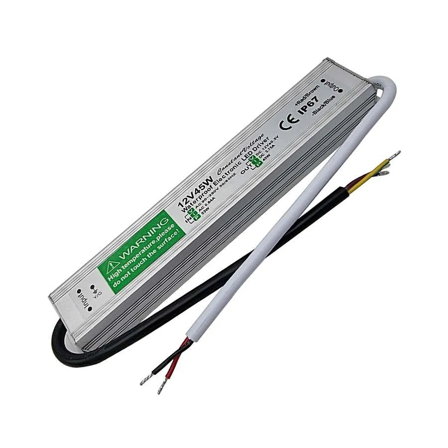 LED Driver DC 12V waterproof IP67 45w Constant Voltage Power Supply