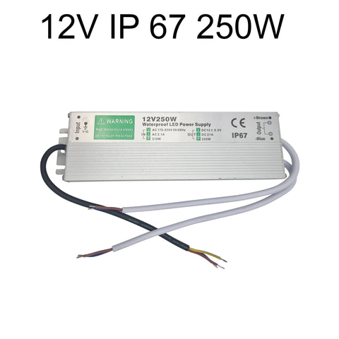 IP67 Waterproof DC 12V LED Driver LED Power Supply Ledsone Transformer ~ 4490