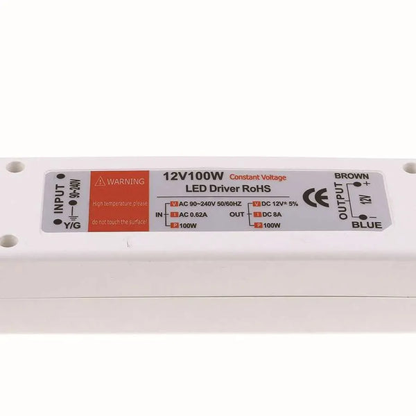 18w-100w DC 12V LED Driver Power Supply Adapter ~4474 – 100w