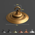 75mm Front Fitting Ceiling Hook With Single Point Outlet  ~1448