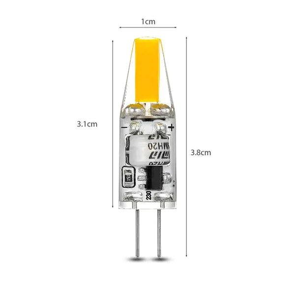 G4 COB chip 12V LED Light replace halogen bulb