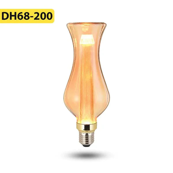 Vintage dh68-800 E27 Base Edison Tubular Decorative Bulbs