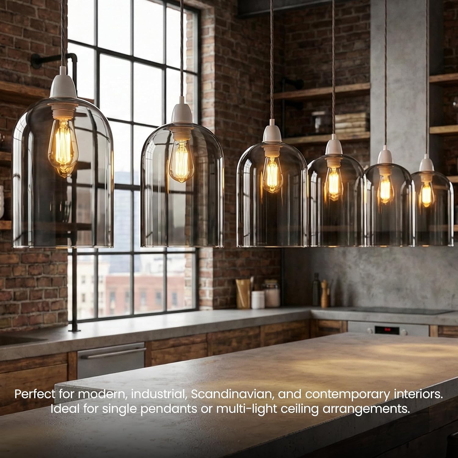 Various Colour Modern Ceiling Barn Pendant Light