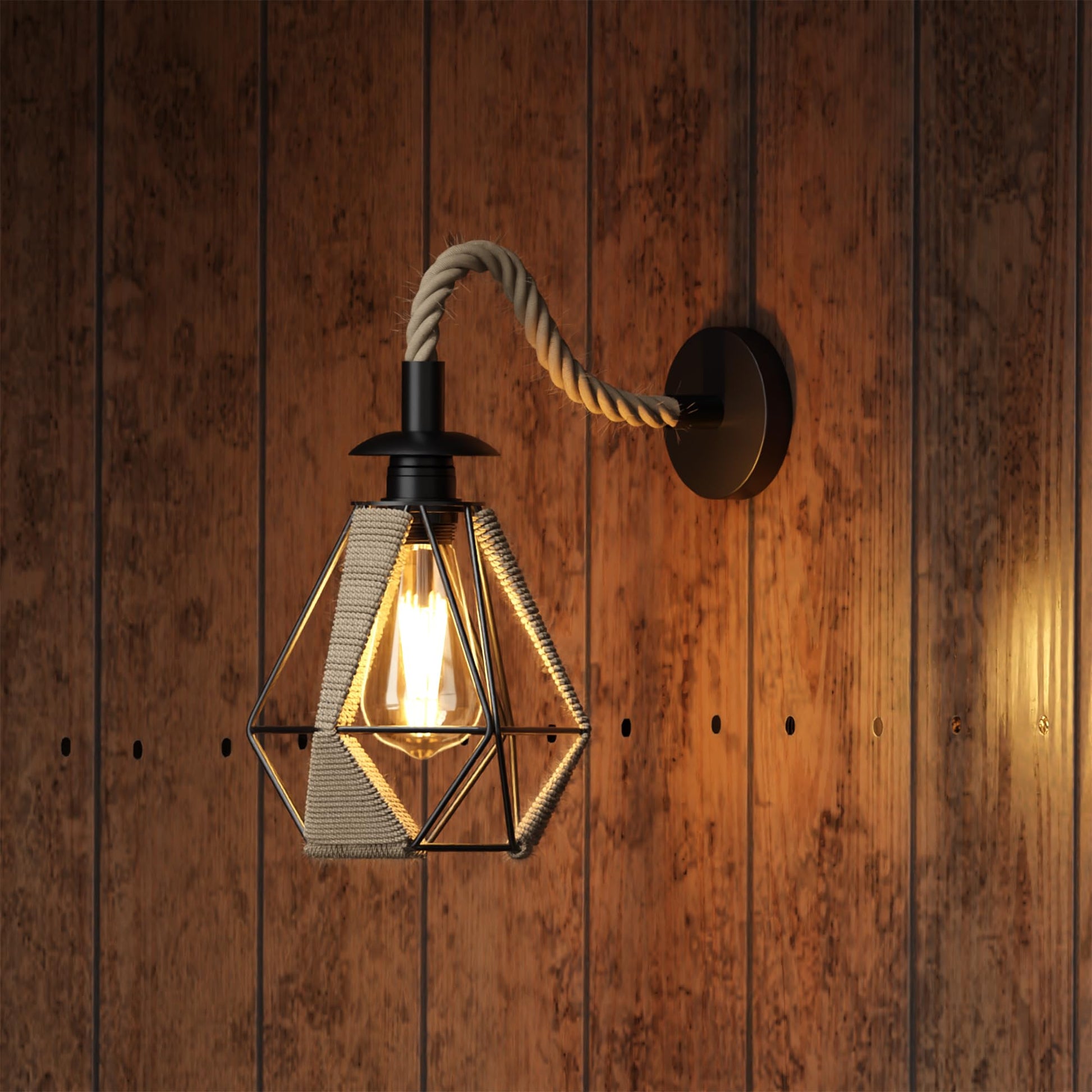 lamp retro with adjustable