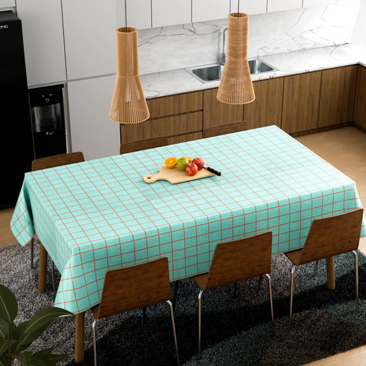 Rectangular 137x183 cm Polyester Fabric Washable Tablecloth ~5535