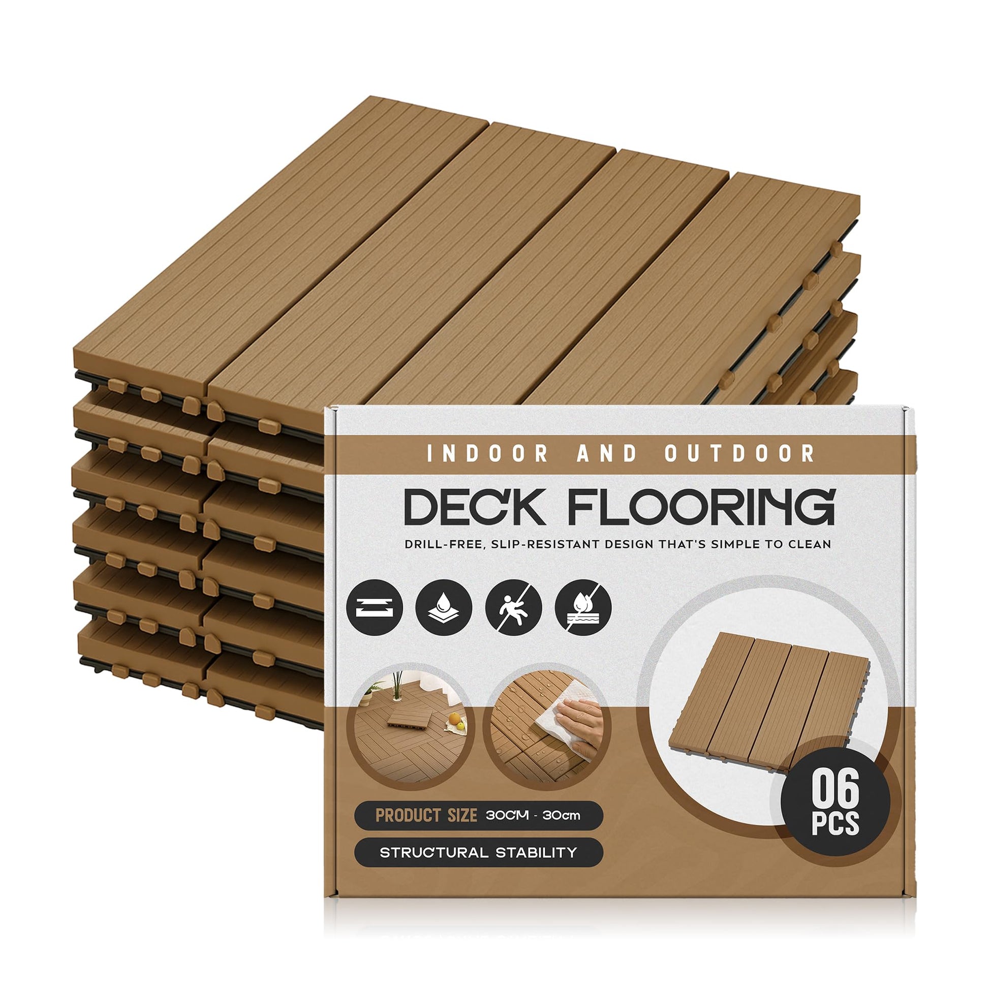 decking click system with