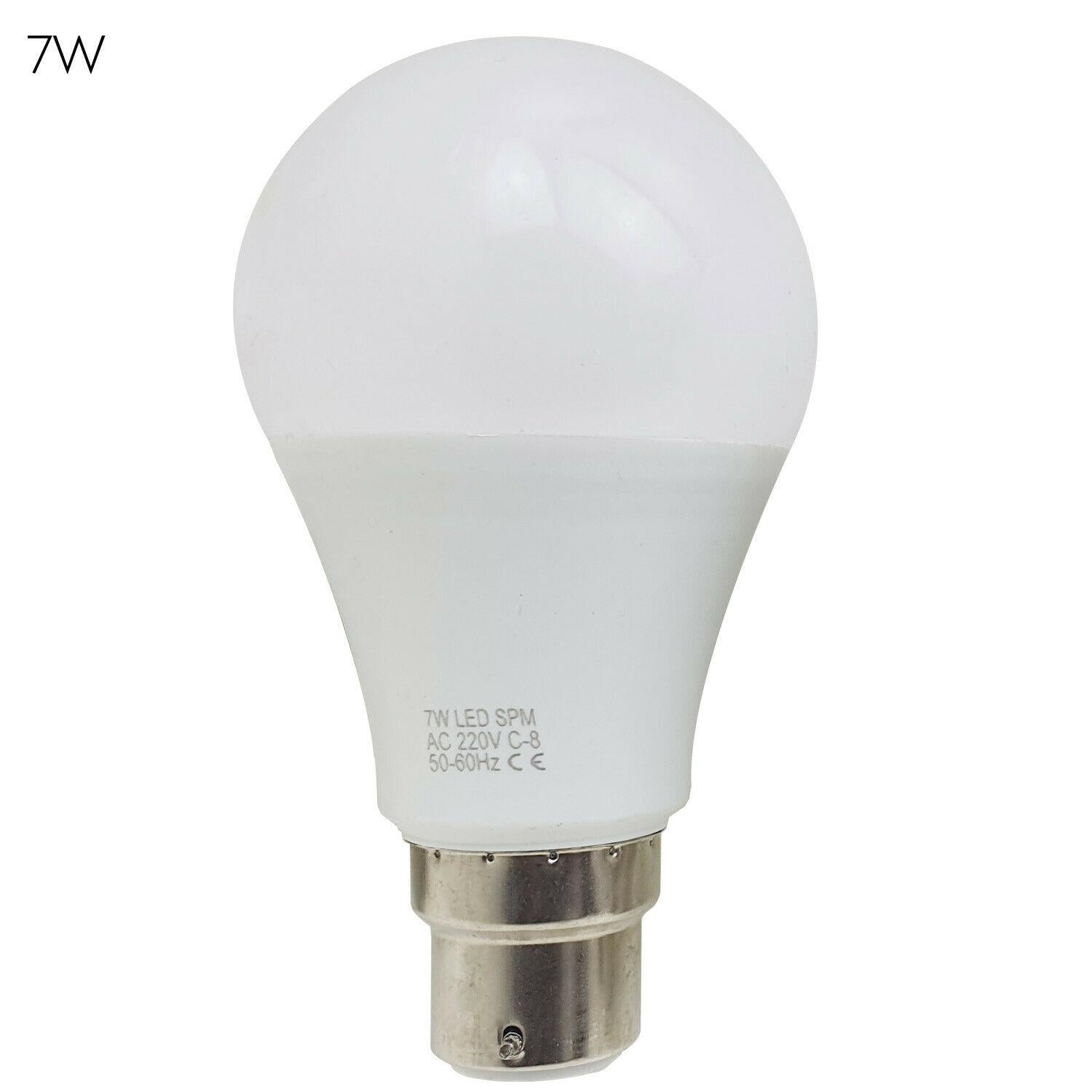 3 X LED Lamp 3W-25W B22 E27 GLS Light Bulbs Cool White A+ Lighting~1440 - LEDSone UK Ltd