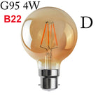 Dimmable Globe Filament LED Bulb – G125, G95 & G80 Models | B22 & E27 Base ~6736