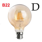 Dimmable Globe Filament LED Bulb – G125, G95 & G80 Models | B22 & E27 Base ~6736