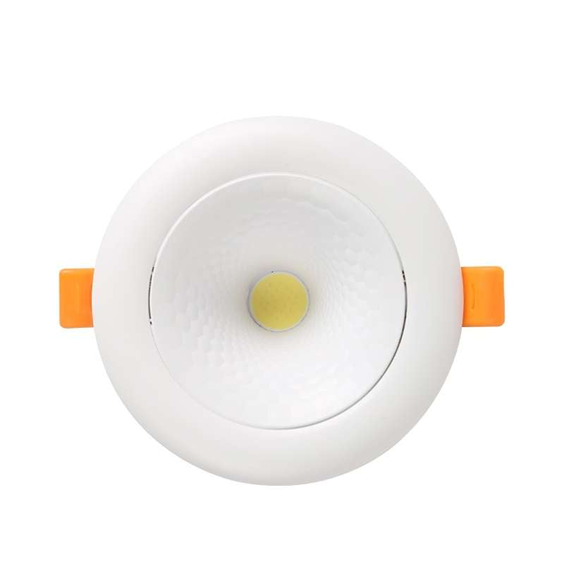 Modern LED Recessed Ceiling White IP20 LED Round Panel DownLight 5