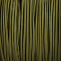 Army Green Vintage 2 Core Round Fabric Cable –0.75mm ~3027