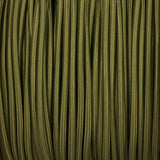 1m/5m/10m Vintage 2-aderige legergroene 0,75mm flexibele kabel~3027 