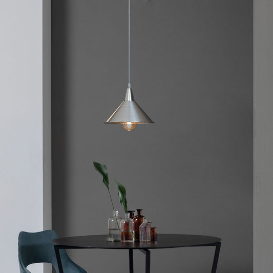 Chrome Metal E27 Adjustable Pendant Light Fixture~6002