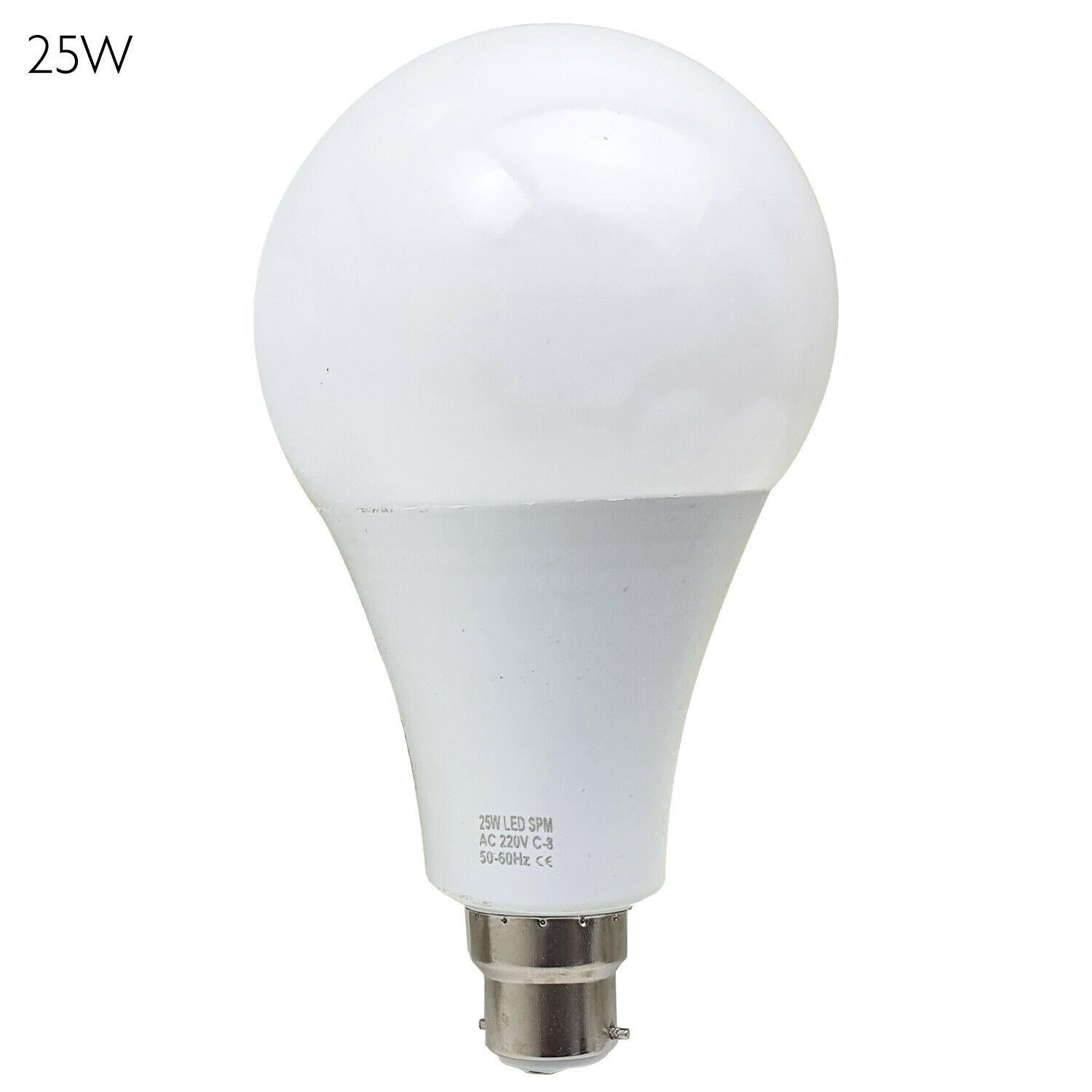 3 X LED Lamp 3W-25W B22 E27 GLS Light Bulbs Cool White A+ Lighting~1440 - LEDSone UK Ltd