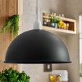 Industrial Metal Dome Pendant Light Shade | Vintage Retro Indoor Ceiling Lampshade | E27 B22 E14~1389
