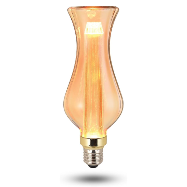 Vintage E27 LED-lamp 3W, niet dimbaar, decoratieve schroeflamp - 5619 – H68