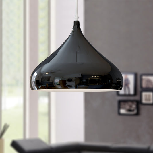 Industrial Gloss Style Lampshade Metal Hanging Ceiling Light Shade ~4980