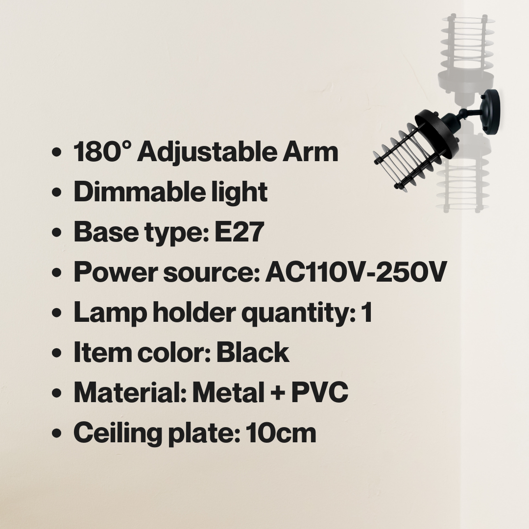 Wall Light Round Cage Wall Light cage wall light vintage wall light wall light light sconce wall lighting industrial wall light indoor vintage industrial retro wall sconce wall lights wall sconce lighting wall light fixtures wall sconces sconces wall lighting light wall