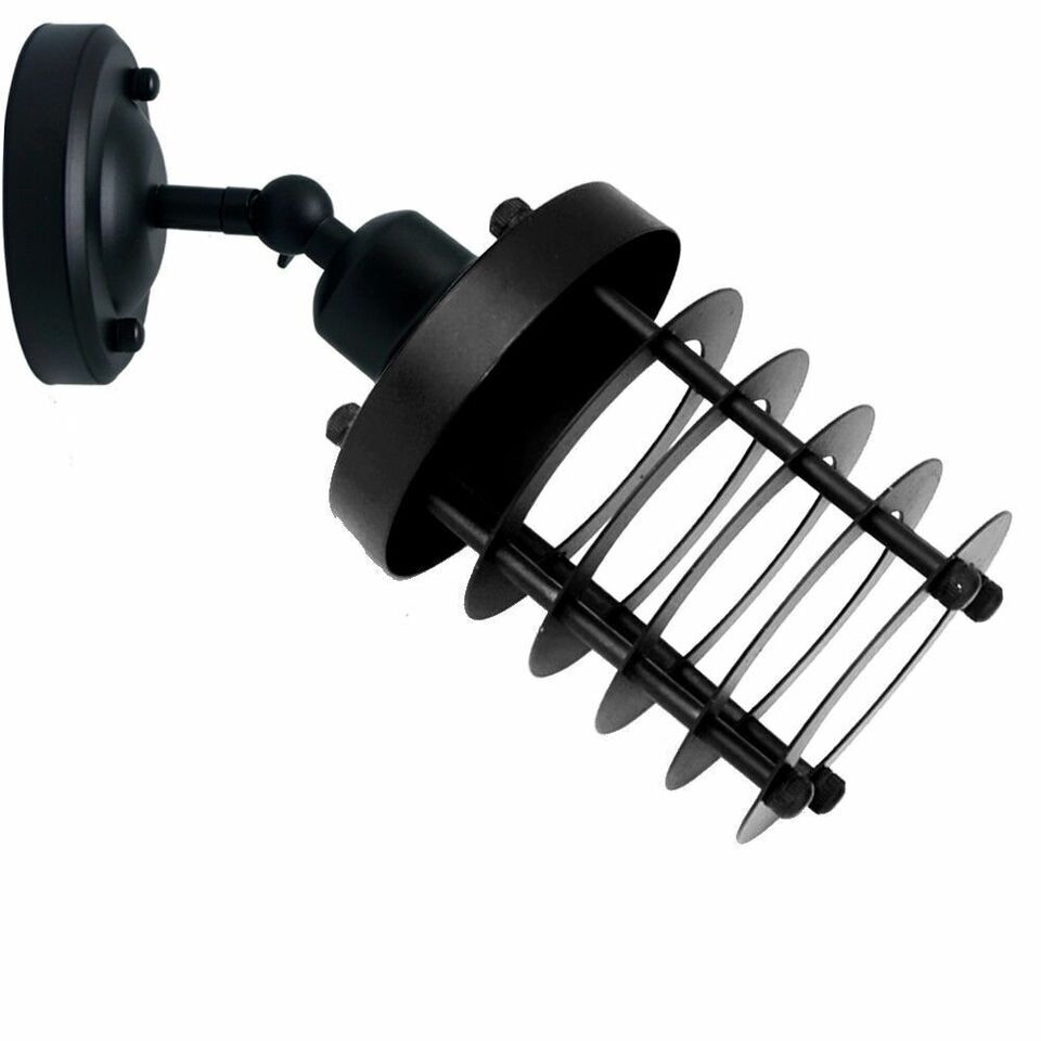 Wall Light Round Cage Wall Light cage wall light vintage wall light wall light light sconce wall lighting industrial wall light indoor vintage industrial retro wall sconce wall lights wall sconce lighting wall light fixtures wall sconces sconces wall lighting light wall