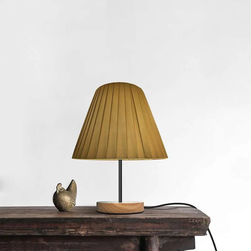modern fabric lampshade table lamp light